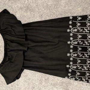 Off the shoulder dress